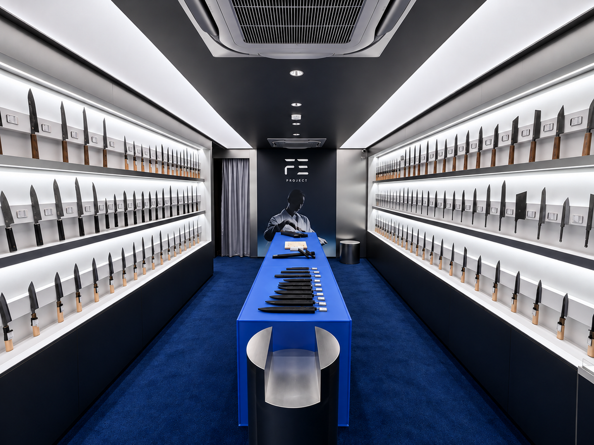 Innovative Knife Brand FE has opened its first store in Osaka