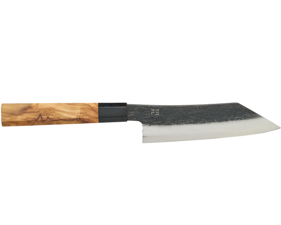 Damascus Olive Bunka 150mm