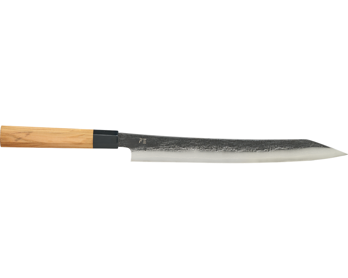 Damascus Olive Sujihiki 270mm