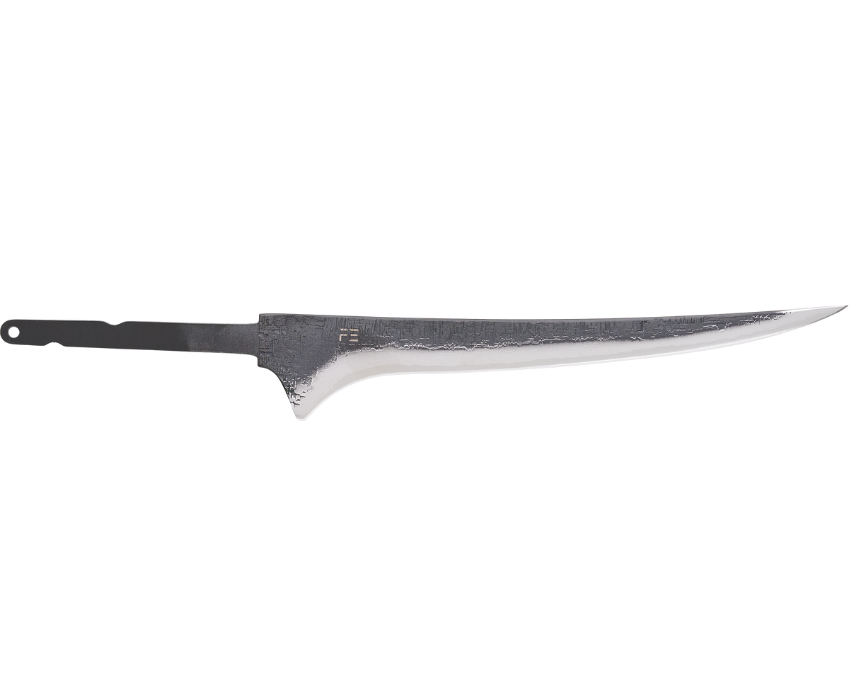 Fillet Knife Nashiji Damascus Blade 180mm
