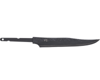 Steak Knife Full Black Blade 130mm