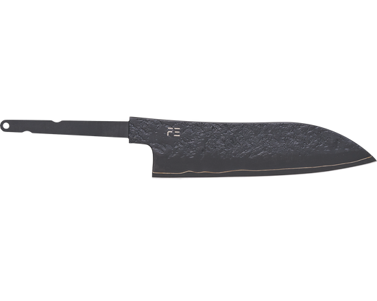 Santoku Full Black Blade 150mm