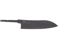 Santoku Full Black Blade 180mm