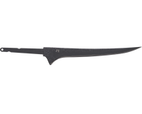 Fillet Knife Full Black Blade 180mm