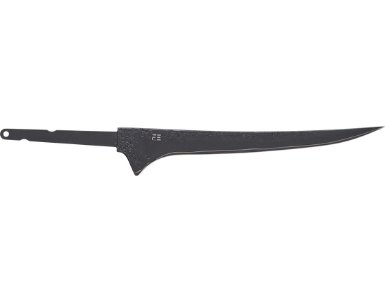 Fillet Knife Full Black Blade 180mm
