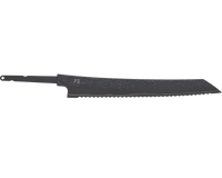 Bread Knife Full Black Blade 230mm