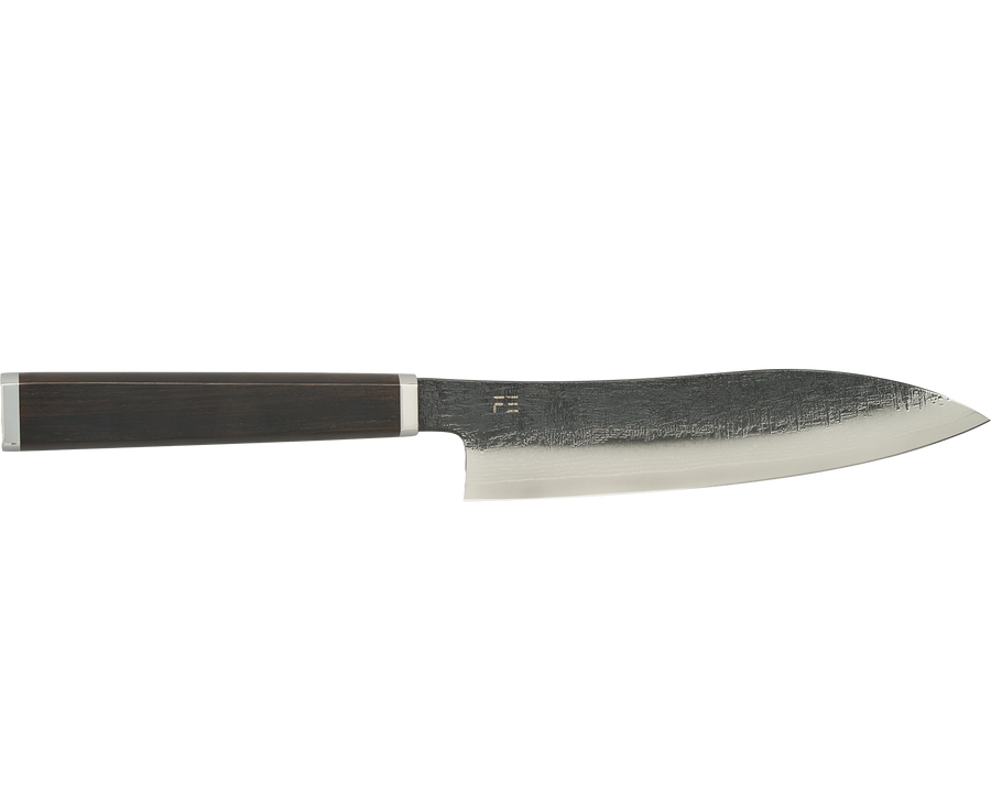 Damascus Ebony Gyuto 180mm-[FE]-[Chinese-Kitchen-Knives]