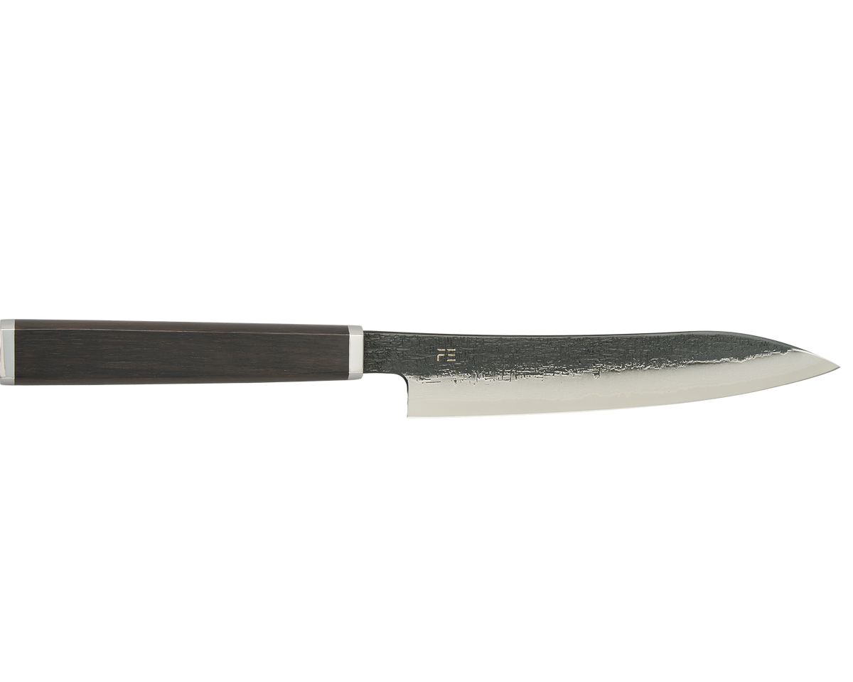 Damascus Ebony Petty 150mm