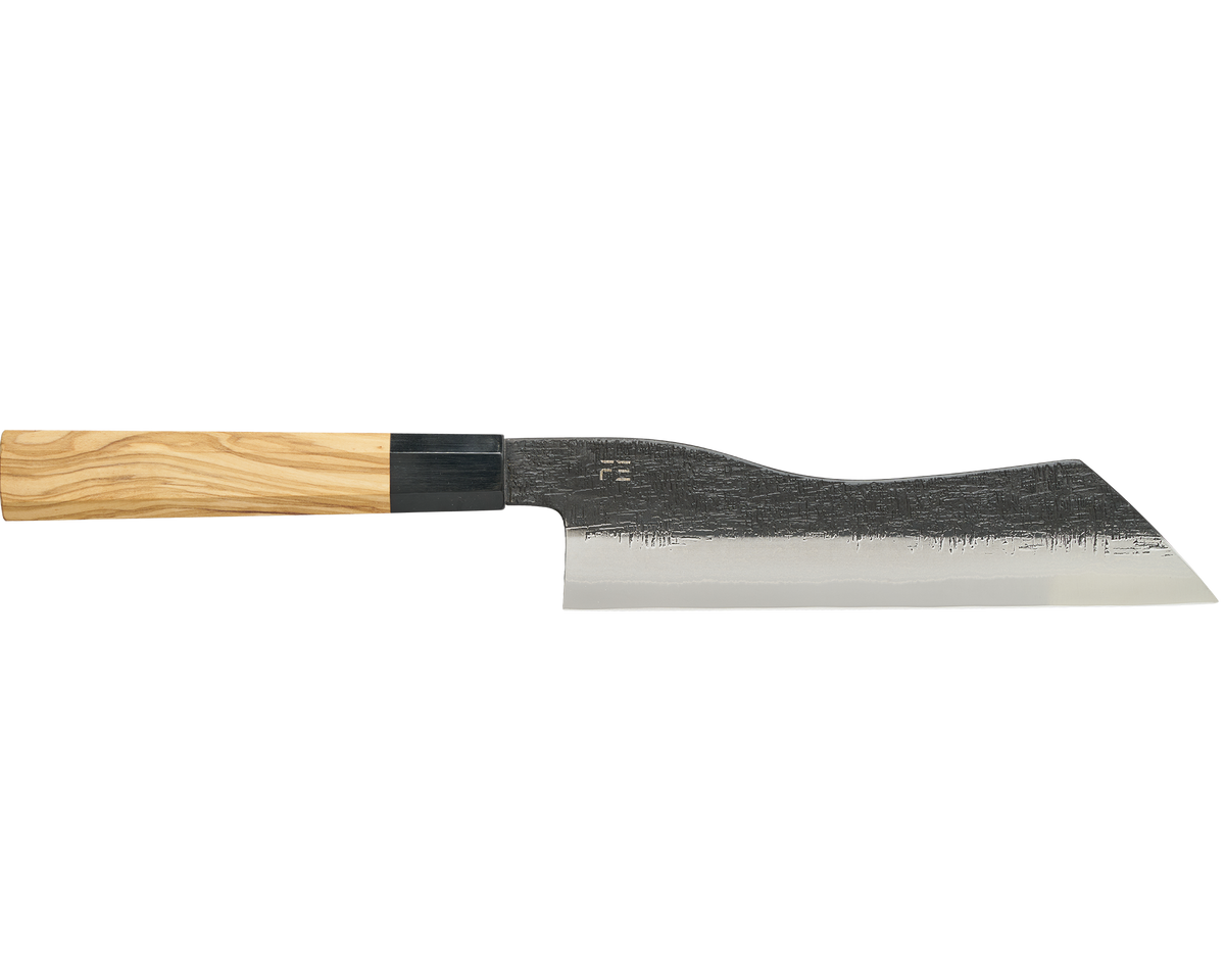 Damascus Olive Hakata 180mm
