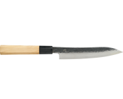 Damascus Olive Petty 150mm-[FE]-[Chinese-Kitchen-Knives]