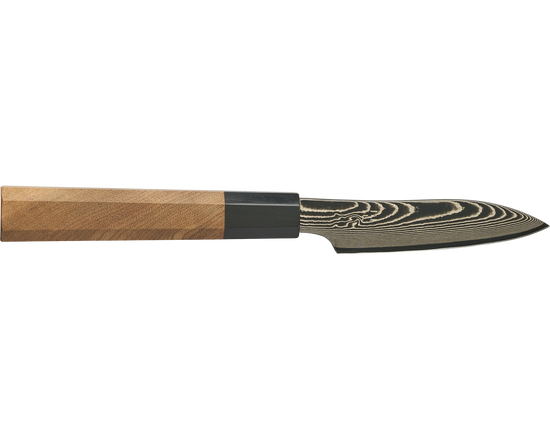 Damascus Maple Paring Knife 90mm