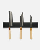 Wooden magnetic knife holder for wall - 400mm
