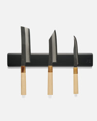 Wooden magnetic knife holder for wall - 400mm