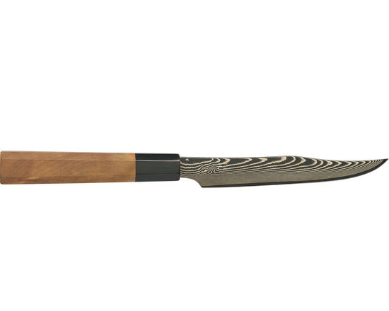 Damascus Maple Steak Knife 130mm
