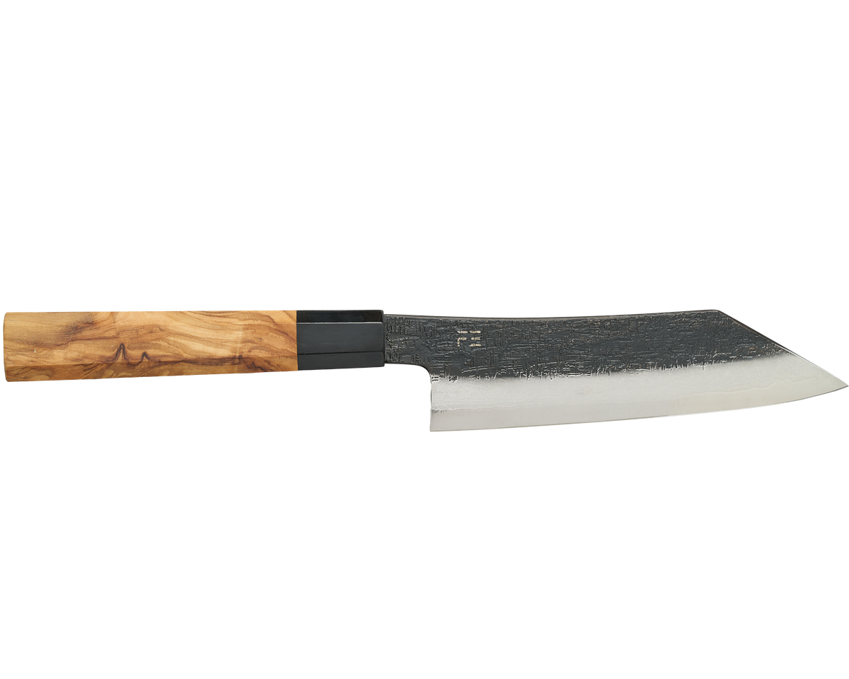 Damascus Olive Bunka 150mm