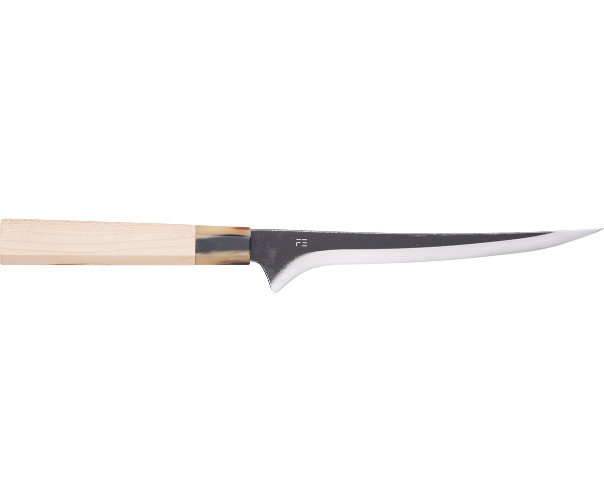 Kurouchi White Maple Fillet Knife 180mm