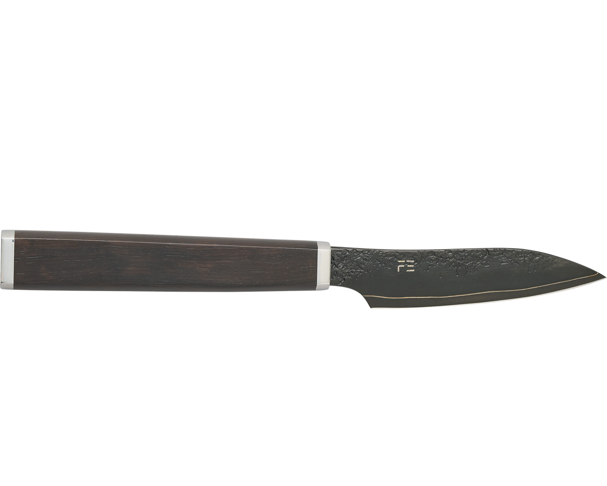 Full Black Ebony Paring Knife 90mm