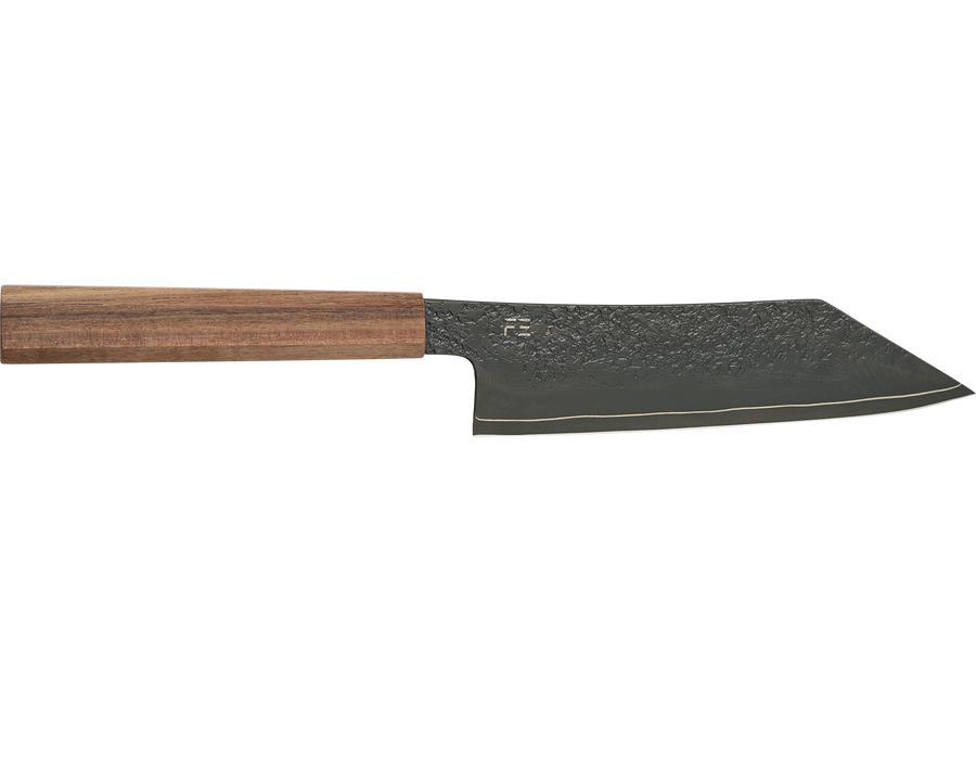 Full Black Walnut Bunka 165mm-[FE]-[Chinese-Kitchen-Knives]