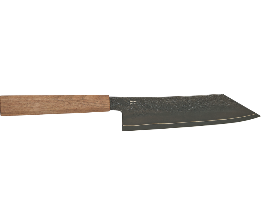 Full Black Walnut Bunka 180mm-[FE]-[Chinese-Kitchen-Knives]