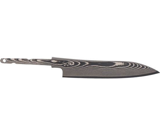 Petty Damascus Blade 130mm