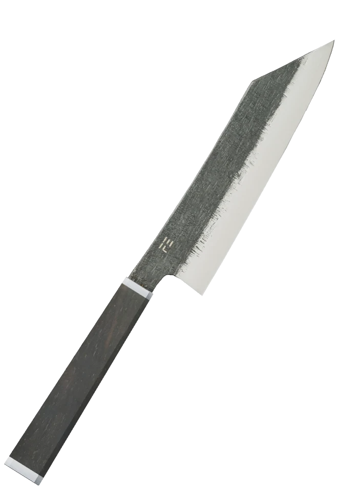 Damascus Ebony Bunka 180mm